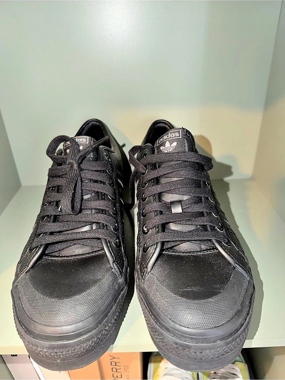 Women’s adidas Nizza Platform Sneakers in Black US 11